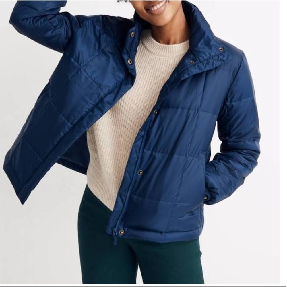 NWT Madewell Travel Buddy Packable Puffer